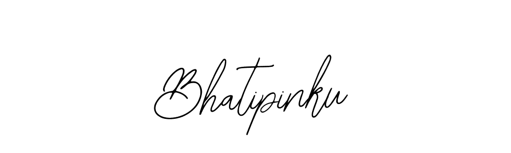 Design your own signature with our free online signature maker. With this signature software, you can create a handwritten (Bearetta-2O07w) signature for name Bhatipinku. Bhatipinku signature style 12 images and pictures png