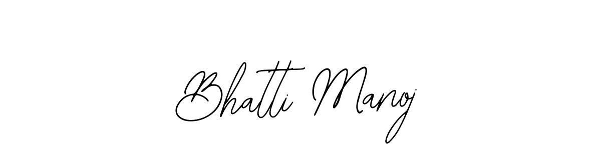 How to Draw Bhatti Manoj signature style? Bearetta-2O07w is a latest design signature styles for name Bhatti Manoj. Bhatti Manoj signature style 12 images and pictures png