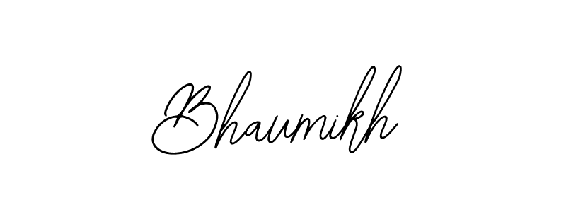 How to make Bhaumikh signature? Bearetta-2O07w is a professional autograph style. Create handwritten signature for Bhaumikh name. Bhaumikh signature style 12 images and pictures png