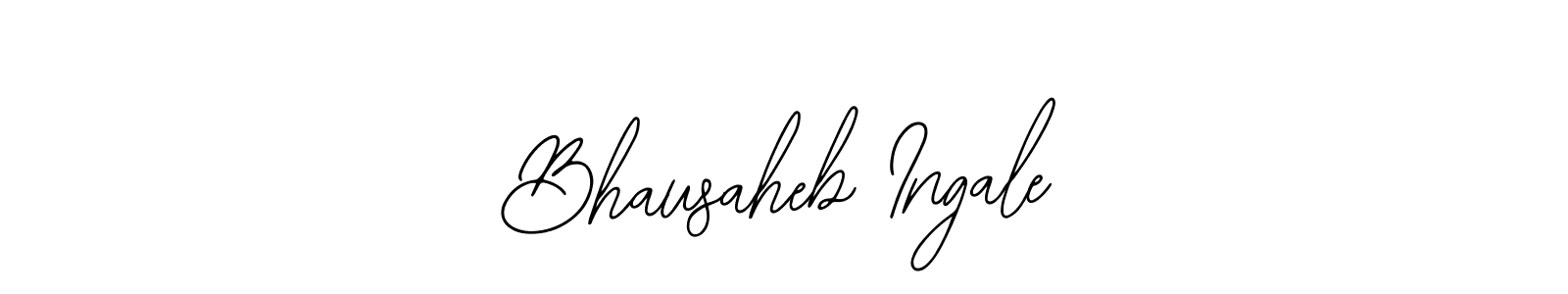 The best way (Bearetta-2O07w) to make a short signature is to pick only two or three words in your name. The name Bhausaheb Ingale include a total of six letters. For converting this name. Bhausaheb Ingale signature style 12 images and pictures png