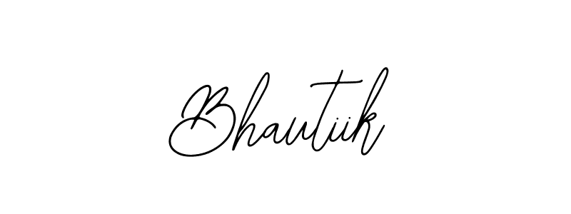 Also we have Bhautiik name is the best signature style. Create professional handwritten signature collection using Bearetta-2O07w autograph style. Bhautiik signature style 12 images and pictures png