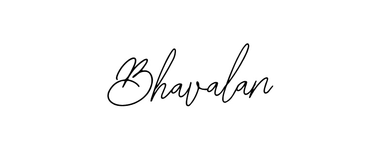 Use a signature maker to create a handwritten signature online. With this signature software, you can design (Bearetta-2O07w) your own signature for name Bhavalan. Bhavalan signature style 12 images and pictures png
