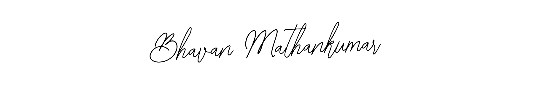 Make a beautiful signature design for name Bhavan Mathankumar. Use this online signature maker to create a handwritten signature for free. Bhavan Mathankumar signature style 12 images and pictures png