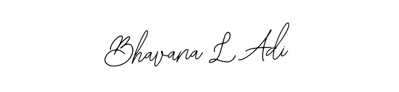 Also we have Bhavana L Adi name is the best signature style. Create professional handwritten signature collection using Bearetta-2O07w autograph style. Bhavana L Adi signature style 12 images and pictures png