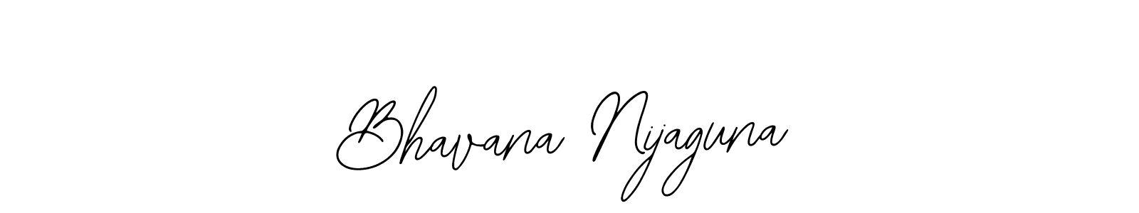 Make a beautiful signature design for name Bhavana Nijaguna. With this signature (Bearetta-2O07w) style, you can create a handwritten signature for free. Bhavana Nijaguna signature style 12 images and pictures png