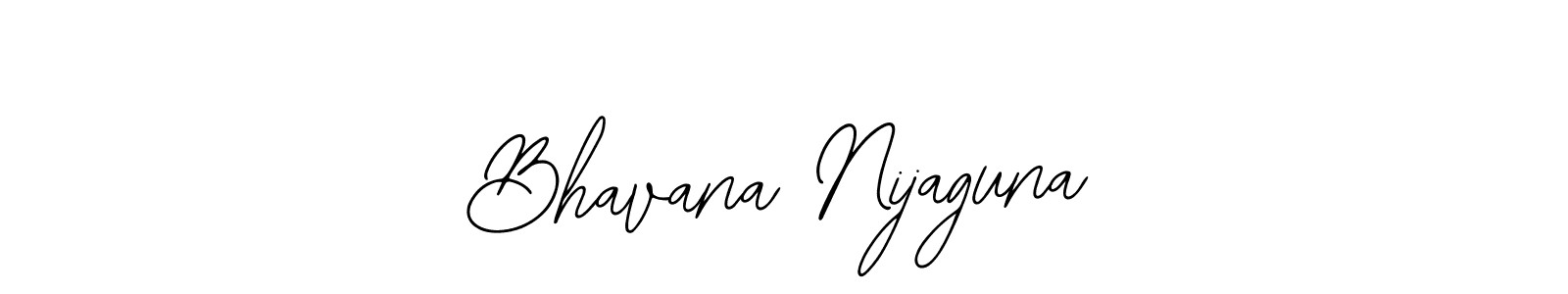 Make a beautiful signature design for name Bhavana Nijaguna. With this signature (Bearetta-2O07w) style, you can create a handwritten signature for free. Bhavana Nijaguna signature style 12 images and pictures png