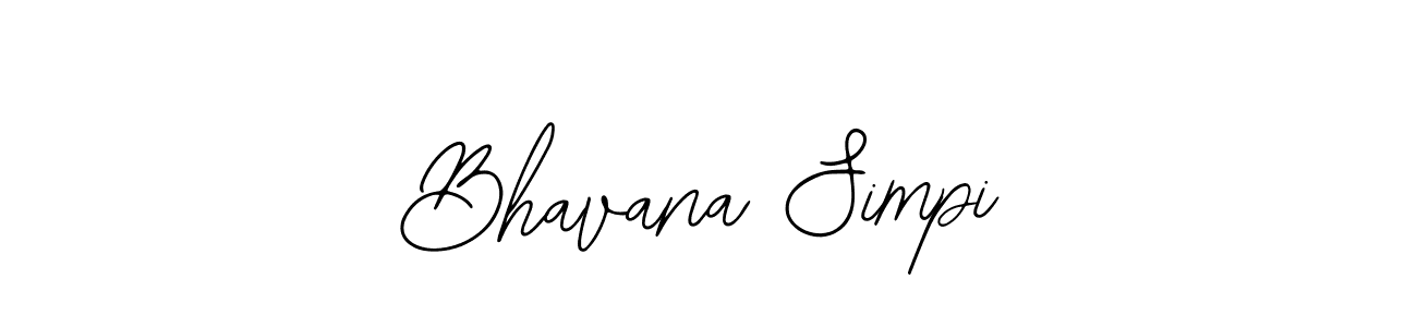 if you are searching for the best signature style for your name Bhavana Simpi. so please give up your signature search. here we have designed multiple signature styles  using Bearetta-2O07w. Bhavana Simpi signature style 12 images and pictures png