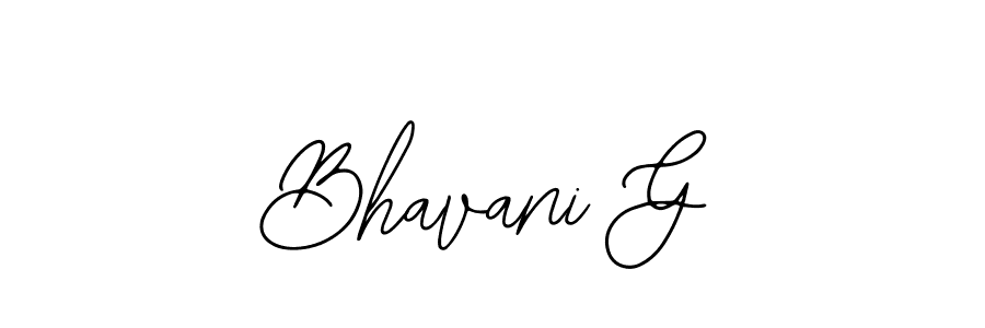 Similarly Bearetta-2O07w is the best handwritten signature design. Signature creator online .You can use it as an online autograph creator for name Bhavani G. Bhavani G signature style 12 images and pictures png