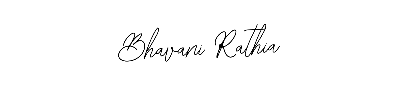 Create a beautiful signature design for name Bhavani Rathia. With this signature (Bearetta-2O07w) fonts, you can make a handwritten signature for free. Bhavani Rathia signature style 12 images and pictures png