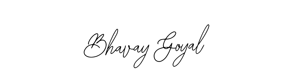 How to Draw Bhavay Goyal signature style? Bearetta-2O07w is a latest design signature styles for name Bhavay Goyal. Bhavay Goyal signature style 12 images and pictures png