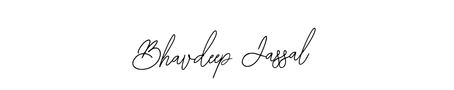 You should practise on your own different ways (Bearetta-2O07w) to write your name (Bhavdeep Jassal) in signature. don't let someone else do it for you. Bhavdeep Jassal signature style 12 images and pictures png