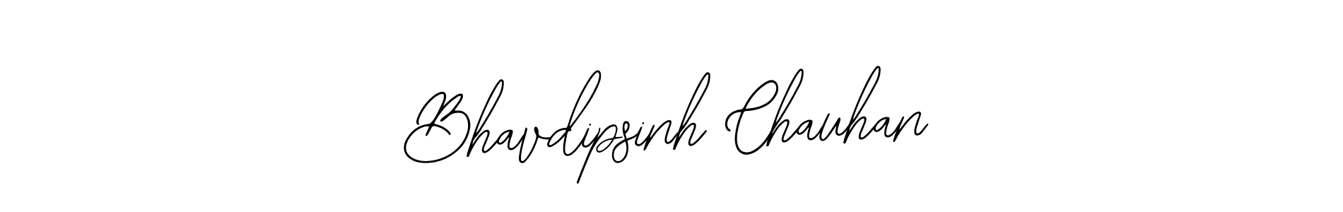 Use a signature maker to create a handwritten signature online. With this signature software, you can design (Bearetta-2O07w) your own signature for name Bhavdipsinh Chauhan. Bhavdipsinh Chauhan signature style 12 images and pictures png