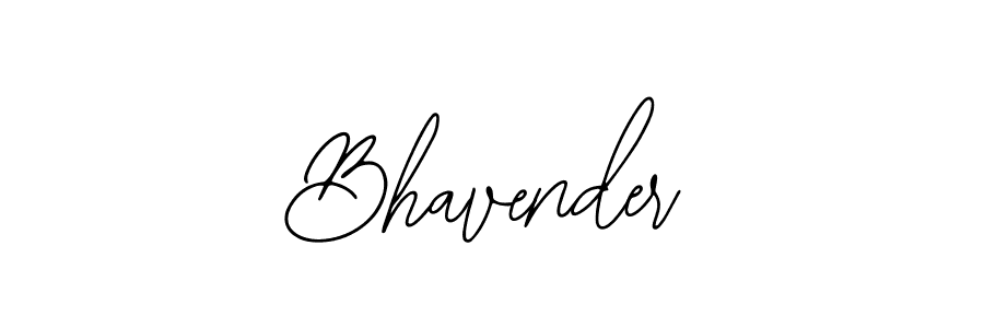 How to make Bhavender name signature. Use Bearetta-2O07w style for creating short signs online. This is the latest handwritten sign. Bhavender signature style 12 images and pictures png