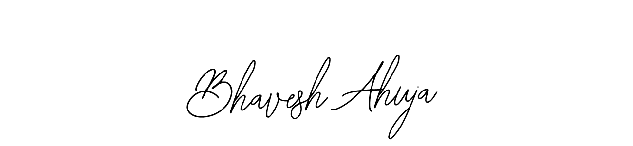 This is the best signature style for the Bhavesh Ahuja name. Also you like these signature font (Bearetta-2O07w). Mix name signature. Bhavesh Ahuja signature style 12 images and pictures png