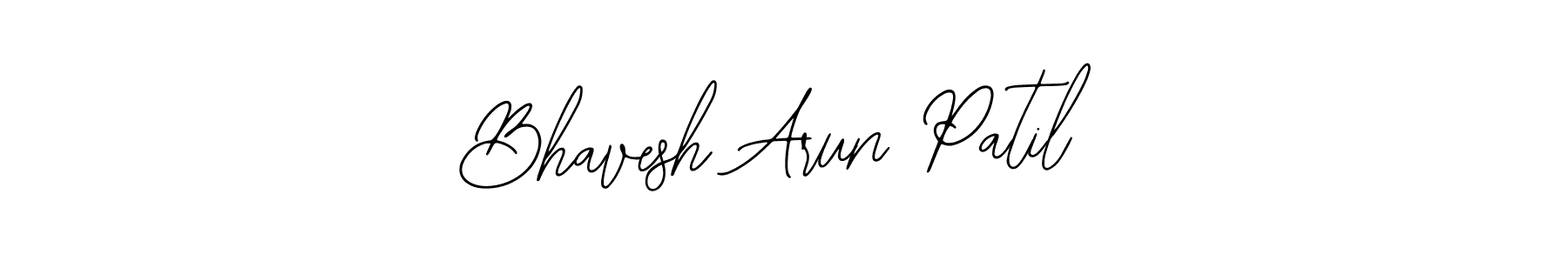 The best way (Bearetta-2O07w) to make a short signature is to pick only two or three words in your name. The name Bhavesh Arun Patil include a total of six letters. For converting this name. Bhavesh Arun Patil signature style 12 images and pictures png