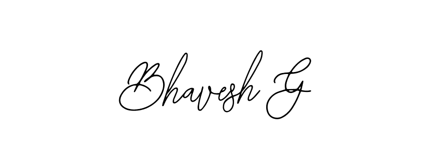 It looks lik you need a new signature style for name Bhavesh G. Design unique handwritten (Bearetta-2O07w) signature with our free signature maker in just a few clicks. Bhavesh G signature style 12 images and pictures png