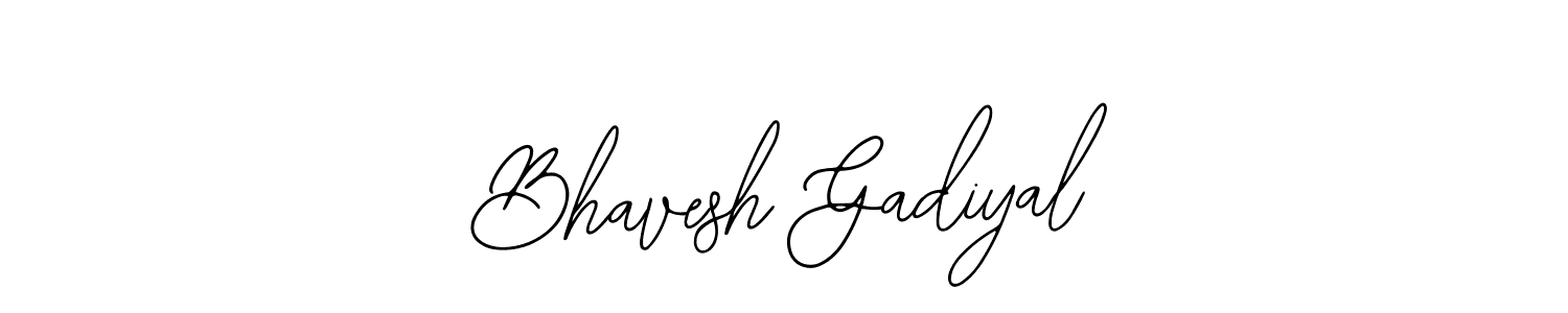 Once you've used our free online signature maker to create your best signature Bearetta-2O07w style, it's time to enjoy all of the benefits that Bhavesh Gadiyal name signing documents. Bhavesh Gadiyal signature style 12 images and pictures png