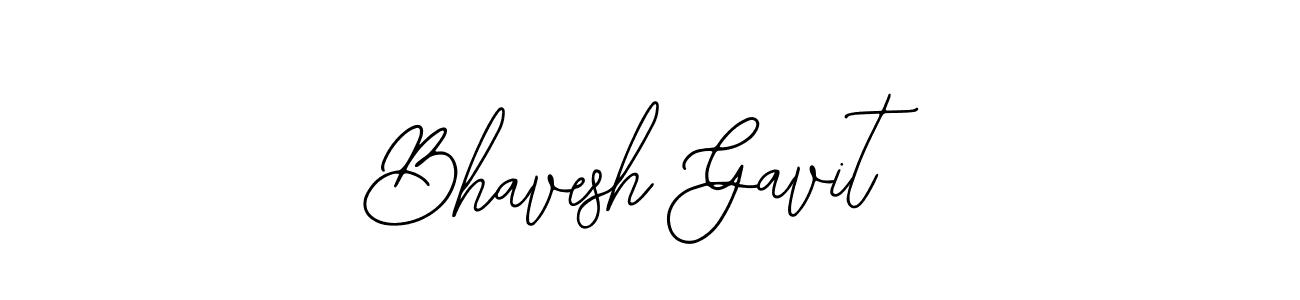 How to make Bhavesh Gavit signature? Bearetta-2O07w is a professional autograph style. Create handwritten signature for Bhavesh Gavit name. Bhavesh Gavit signature style 12 images and pictures png