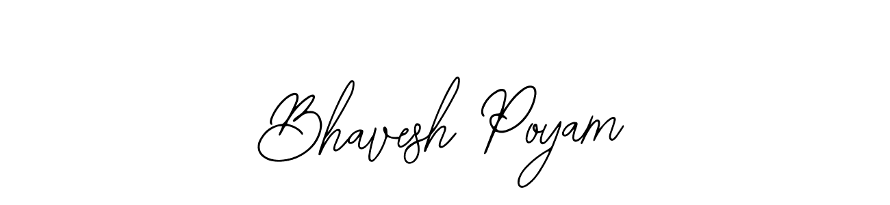 You can use this online signature creator to create a handwritten signature for the name Bhavesh Poyam. This is the best online autograph maker. Bhavesh Poyam signature style 12 images and pictures png