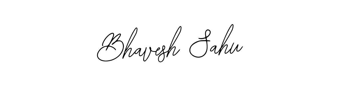 How to make Bhavesh Sahu signature? Bearetta-2O07w is a professional autograph style. Create handwritten signature for Bhavesh Sahu name. Bhavesh Sahu signature style 12 images and pictures png