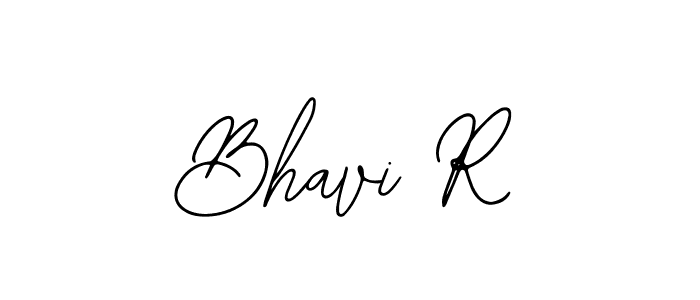 Bhavi R stylish signature style. Best Handwritten Sign (Bearetta-2O07w) for my name. Handwritten Signature Collection Ideas for my name Bhavi R. Bhavi R signature style 12 images and pictures png