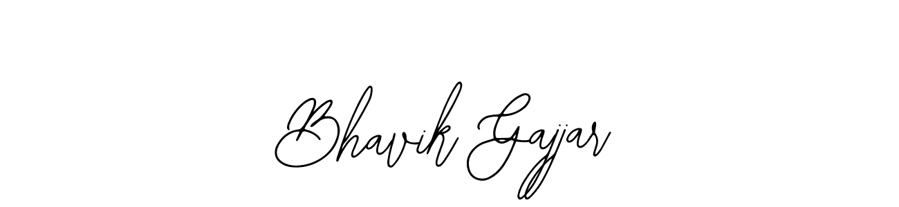 Make a beautiful signature design for name Bhavik Gajjar. Use this online signature maker to create a handwritten signature for free. Bhavik Gajjar signature style 12 images and pictures png
