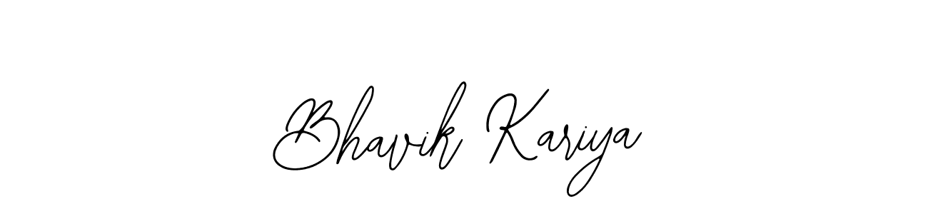 It looks lik you need a new signature style for name Bhavik Kariya. Design unique handwritten (Bearetta-2O07w) signature with our free signature maker in just a few clicks. Bhavik Kariya signature style 12 images and pictures png