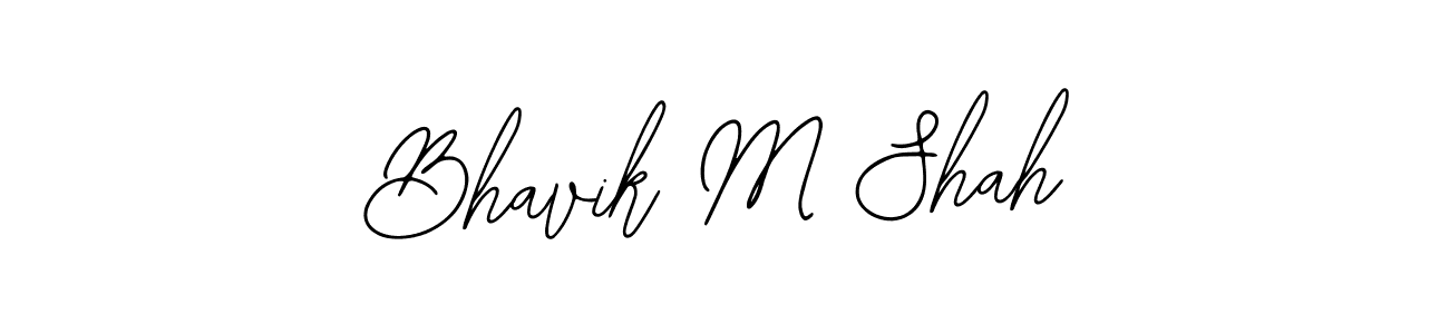 Make a beautiful signature design for name Bhavik M Shah. Use this online signature maker to create a handwritten signature for free. Bhavik M Shah signature style 12 images and pictures png