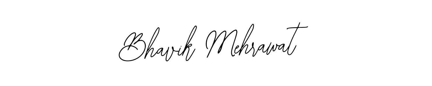 This is the best signature style for the Bhavik Mehrawat name. Also you like these signature font (Bearetta-2O07w). Mix name signature. Bhavik Mehrawat signature style 12 images and pictures png