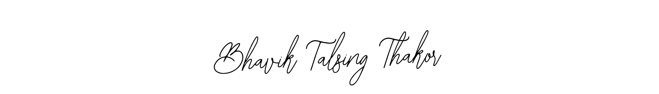 Bhavik Talsing Thakor stylish signature style. Best Handwritten Sign (Bearetta-2O07w) for my name. Handwritten Signature Collection Ideas for my name Bhavik Talsing Thakor. Bhavik Talsing Thakor signature style 12 images and pictures png