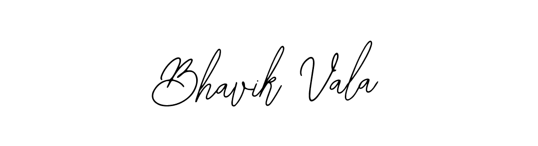 Bhavik Vala stylish signature style. Best Handwritten Sign (Bearetta-2O07w) for my name. Handwritten Signature Collection Ideas for my name Bhavik Vala. Bhavik Vala signature style 12 images and pictures png