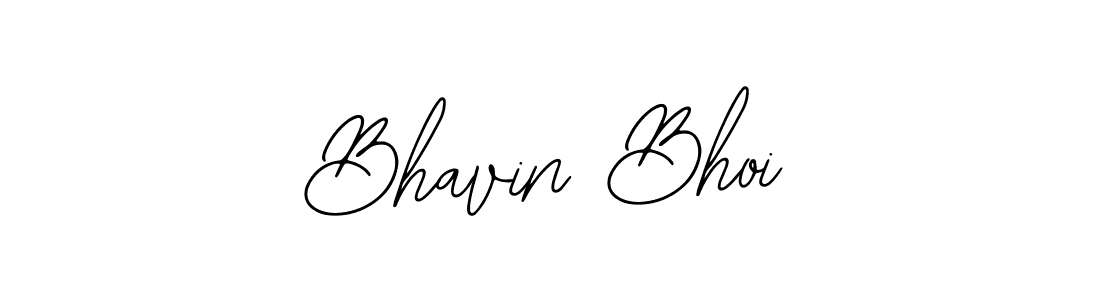 Bhavin Bhoi stylish signature style. Best Handwritten Sign (Bearetta-2O07w) for my name. Handwritten Signature Collection Ideas for my name Bhavin Bhoi. Bhavin Bhoi signature style 12 images and pictures png