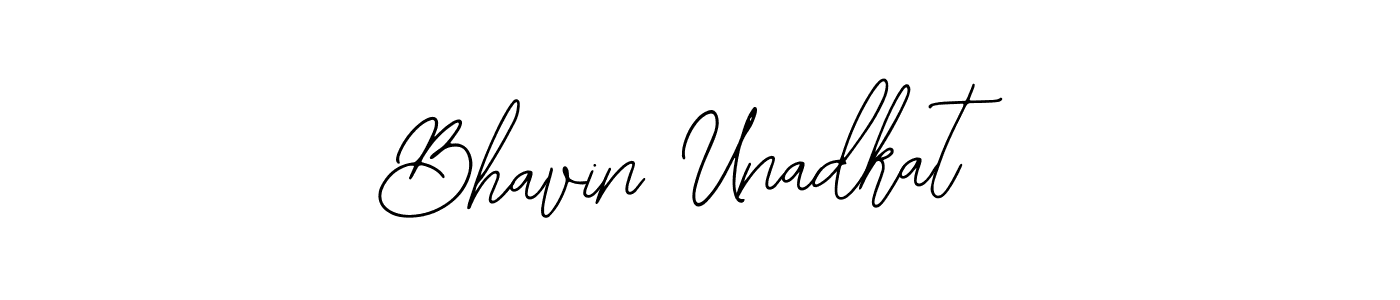 How to make Bhavin Unadkat signature? Bearetta-2O07w is a professional autograph style. Create handwritten signature for Bhavin Unadkat name. Bhavin Unadkat signature style 12 images and pictures png