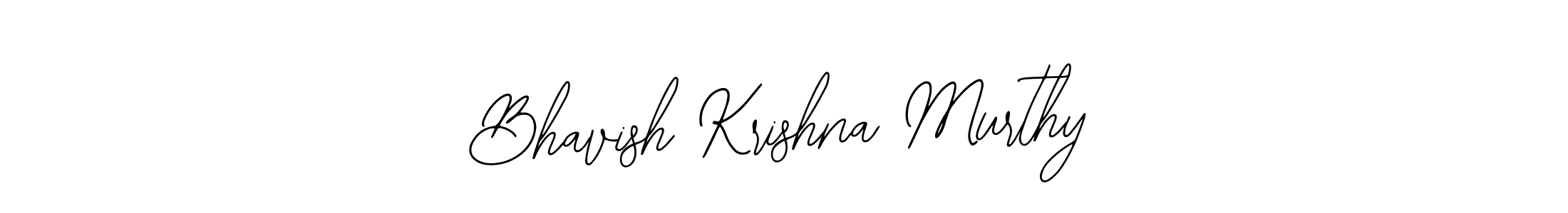 Bearetta-2O07w is a professional signature style that is perfect for those who want to add a touch of class to their signature. It is also a great choice for those who want to make their signature more unique. Get Bhavish Krishna Murthy name to fancy signature for free. Bhavish Krishna Murthy signature style 12 images and pictures png