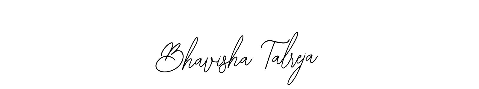 How to Draw Bhavisha Talreja signature style? Bearetta-2O07w is a latest design signature styles for name Bhavisha Talreja. Bhavisha Talreja signature style 12 images and pictures png