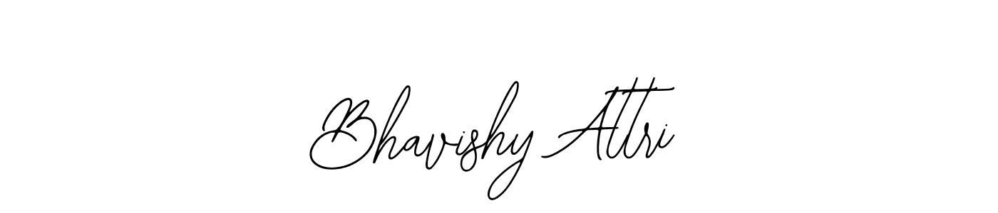 Design your own signature with our free online signature maker. With this signature software, you can create a handwritten (Bearetta-2O07w) signature for name Bhavishy Attri. Bhavishy Attri signature style 12 images and pictures png