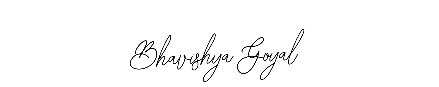 Also we have Bhavishya Goyal name is the best signature style. Create professional handwritten signature collection using Bearetta-2O07w autograph style. Bhavishya Goyal signature style 12 images and pictures png