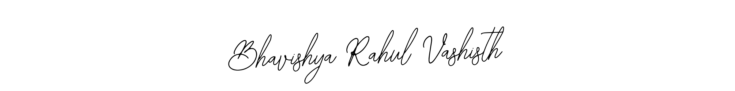 Make a beautiful signature design for name Bhavishya Rahul Vashisth. Use this online signature maker to create a handwritten signature for free. Bhavishya Rahul Vashisth signature style 12 images and pictures png