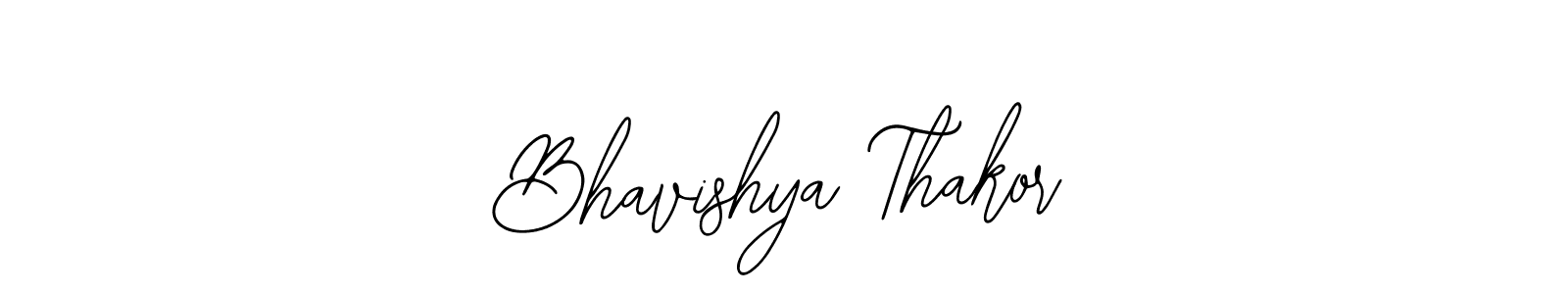 You should practise on your own different ways (Bearetta-2O07w) to write your name (Bhavishya Thakor) in signature. don't let someone else do it for you. Bhavishya Thakor signature style 12 images and pictures png