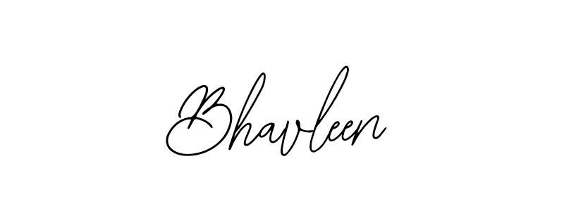 Also we have Bhavleen name is the best signature style. Create professional handwritten signature collection using Bearetta-2O07w autograph style. Bhavleen signature style 12 images and pictures png