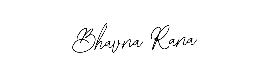 How to make Bhavna Rana name signature. Use Bearetta-2O07w style for creating short signs online. This is the latest handwritten sign. Bhavna Rana signature style 12 images and pictures png
