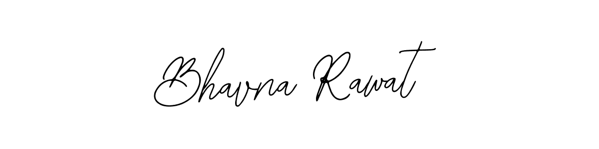 How to make Bhavna Rawat name signature. Use Bearetta-2O07w style for creating short signs online. This is the latest handwritten sign. Bhavna Rawat signature style 12 images and pictures png