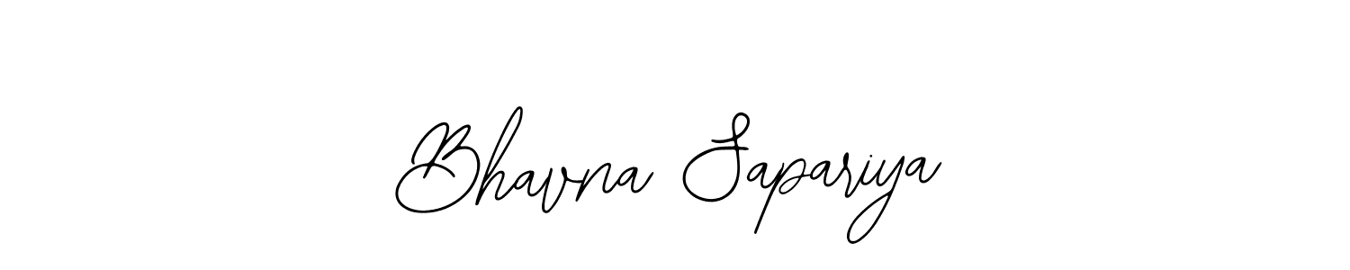 Make a short Bhavna Sapariya signature style. Manage your documents anywhere anytime using Bearetta-2O07w. Create and add eSignatures, submit forms, share and send files easily. Bhavna Sapariya signature style 12 images and pictures png