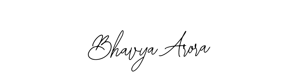 How to Draw Bhavya Arora signature style? Bearetta-2O07w is a latest design signature styles for name Bhavya Arora. Bhavya Arora signature style 12 images and pictures png