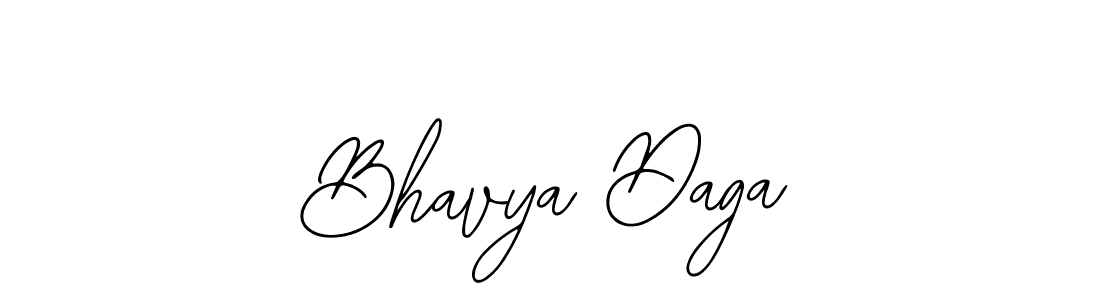 Create a beautiful signature design for name Bhavya Daga. With this signature (Bearetta-2O07w) fonts, you can make a handwritten signature for free. Bhavya Daga signature style 12 images and pictures png