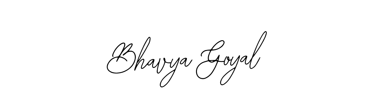 Similarly Bearetta-2O07w is the best handwritten signature design. Signature creator online .You can use it as an online autograph creator for name Bhavya Goyal. Bhavya Goyal signature style 12 images and pictures png