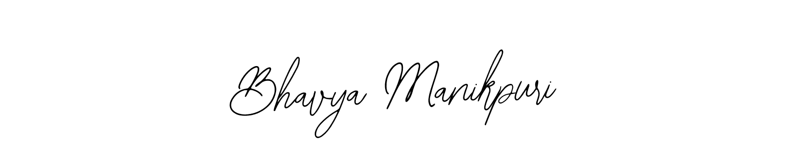 You should practise on your own different ways (Bearetta-2O07w) to write your name (Bhavya Manikpuri) in signature. don't let someone else do it for you. Bhavya Manikpuri signature style 12 images and pictures png