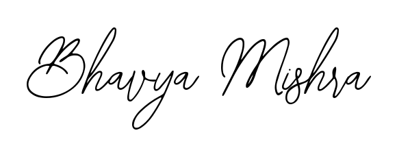 A modern signature idea for name Bhavya Mishra using Bearetta-2O07w font. Clean strokes and elegant curves make it stand out instantly. Bhavya Mishra signature style 12 images and pictures png