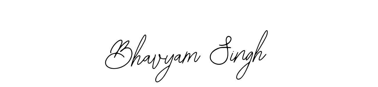 The best way (Bearetta-2O07w) to make a short signature is to pick only two or three words in your name. The name Bhavyam Singh include a total of six letters. For converting this name. Bhavyam Singh signature style 12 images and pictures png