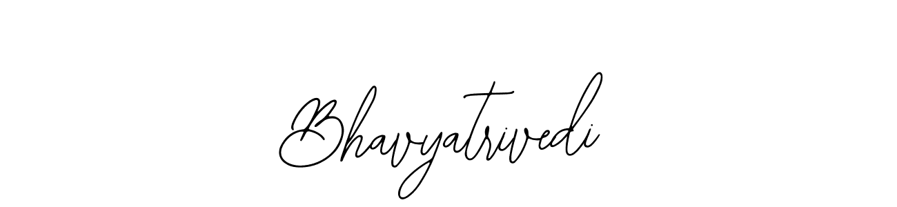 Use a signature maker to create a handwritten signature online. With this signature software, you can design (Bearetta-2O07w) your own signature for name Bhavyatrivedi. Bhavyatrivedi signature style 12 images and pictures png